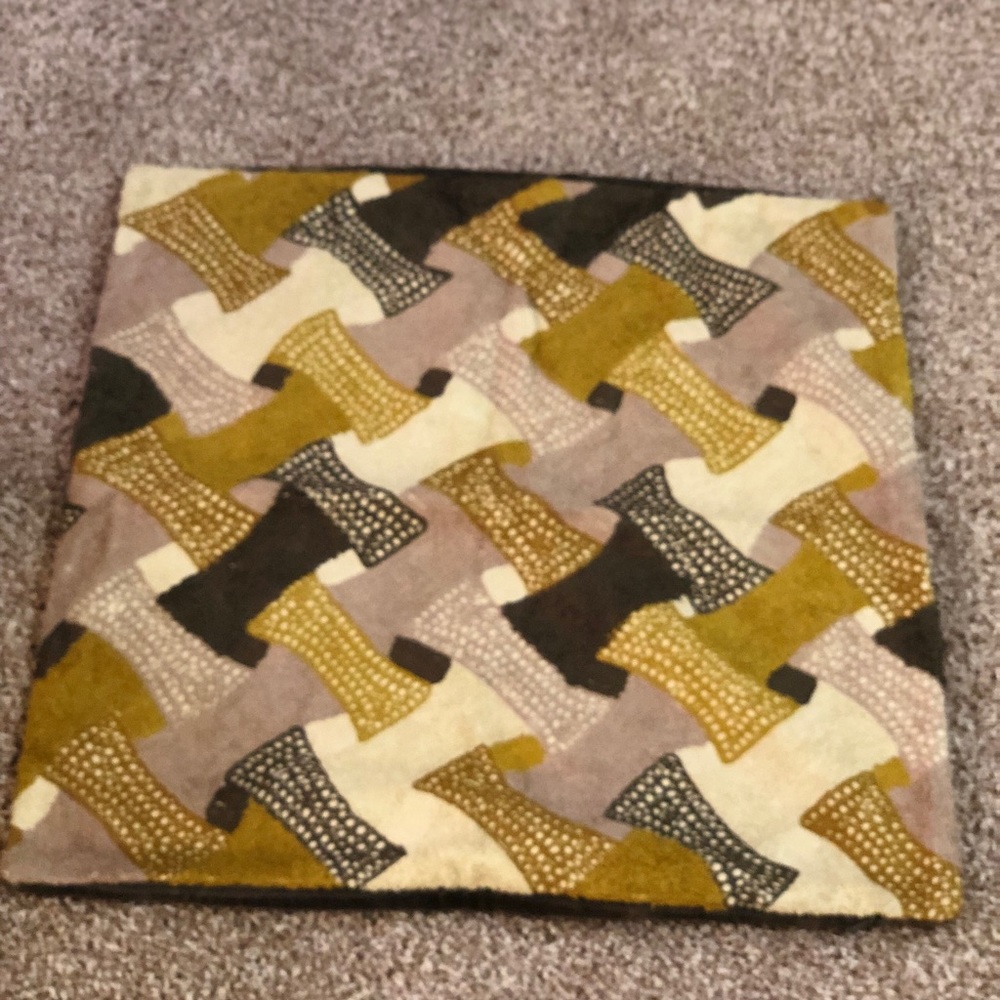 Multi Color Accent Pillow Case